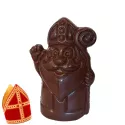 Lekkere chocolade Sint in pure chocolade - 14cm