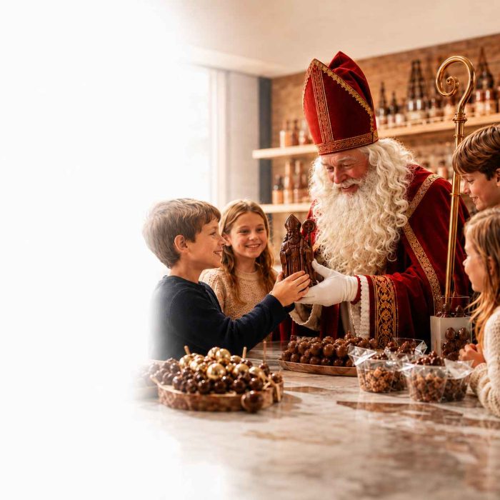 Sint-Maarten chocolade - gemaakt in eigen atelier