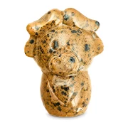 zoodiertje in gold caramel chocolade met pecan praliné